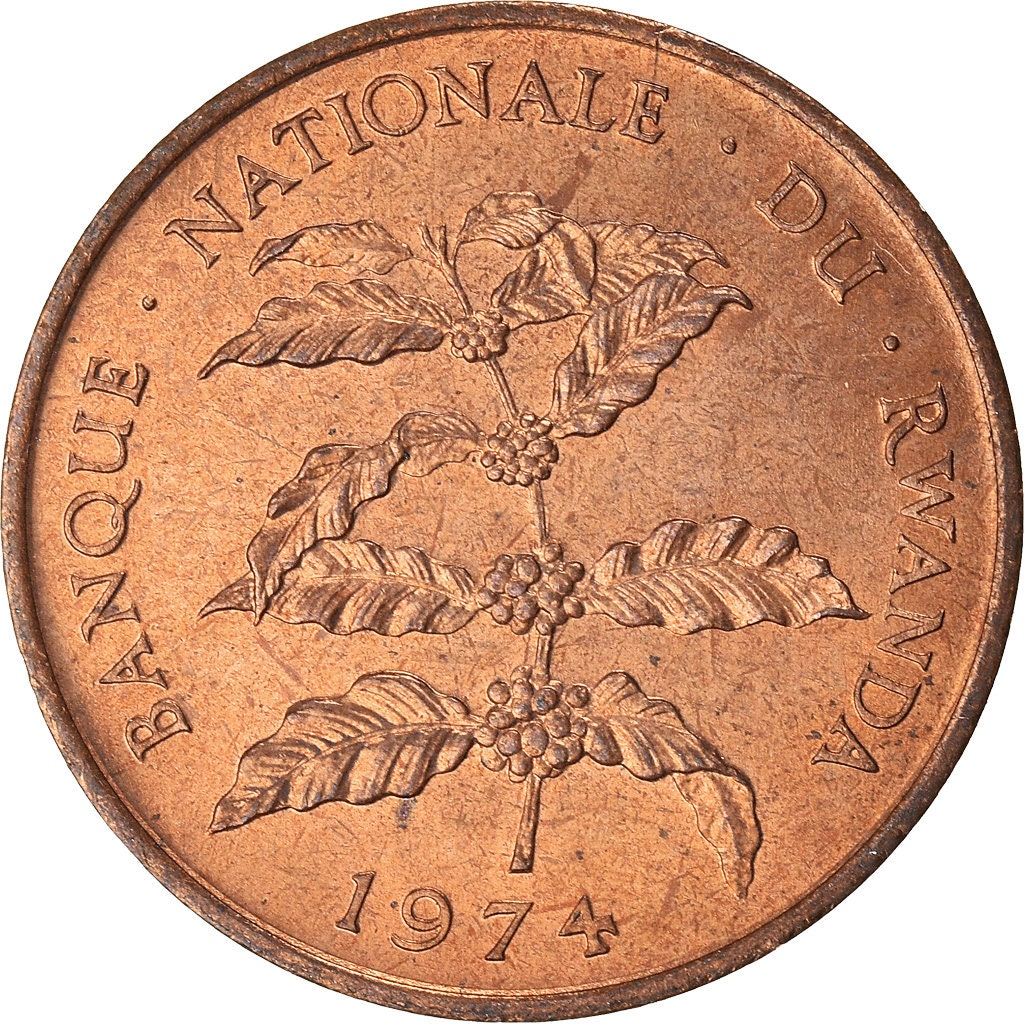 Coins & Money Collectibles Coins Of All Nations 1 franc 1977 KM12 ...