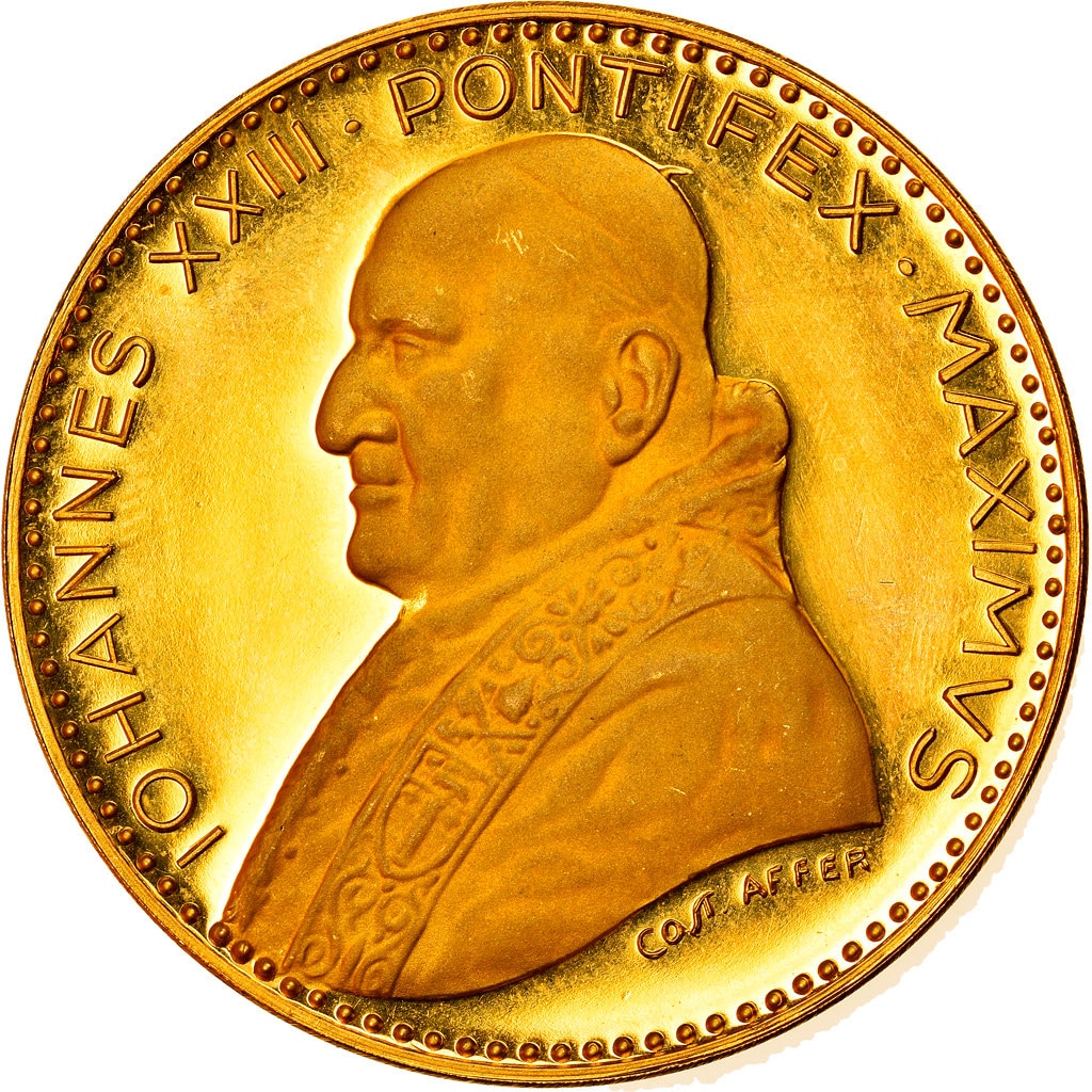 Vatican medal joannes xxiii second ecumenical council | Etsy