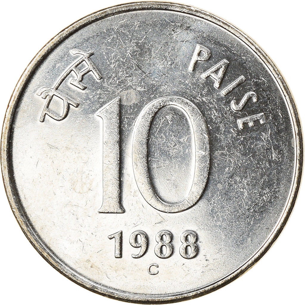 Coin India republic 10 Paise 1988 Ms63 Stainless Steel Etsy coin-india-republic-10-paise-1988-ms63-stainless-steel-etsy