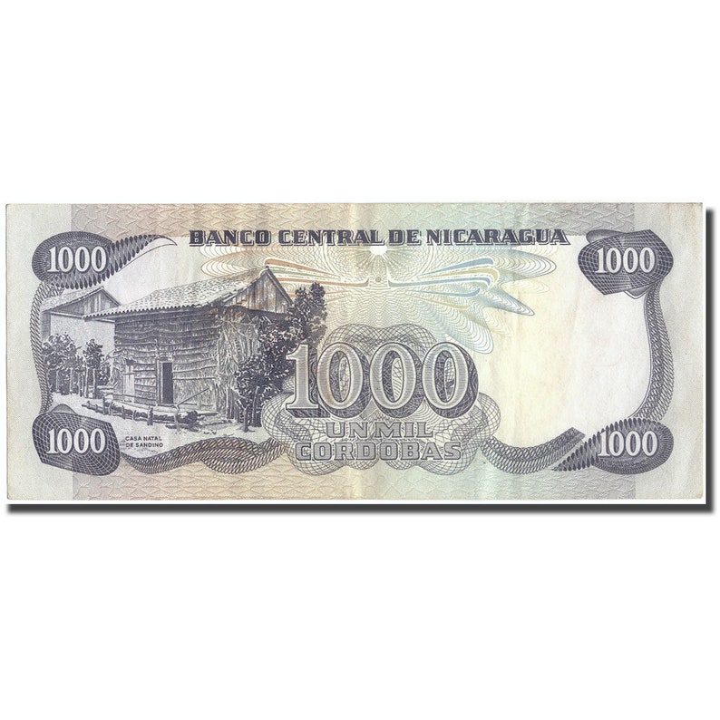 MOST UNC SOME EF-AU. NICARAGUA BANKNOTE LOT OF 15 DIFFERENT NOTES