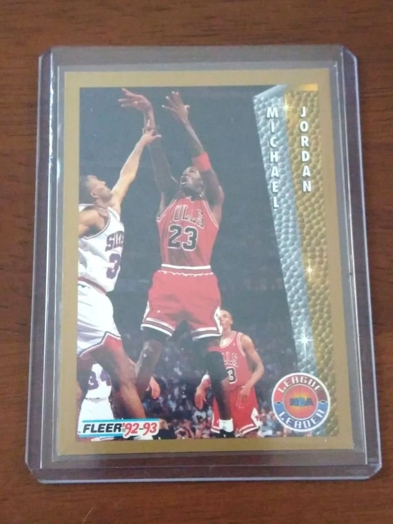1992 fleer michael jordan