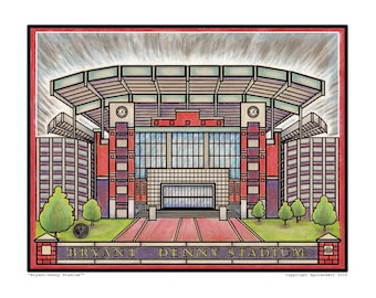 University of Alabama - various licensed prints