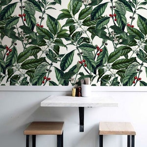 Wandbild mit Kaffeebohnen, Kaffee Tapete, Kaffee Tapete #60