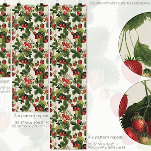 Strawberry Wallpaper, Strawberries Wall Mural, Summer Juicy Wallpaper ...