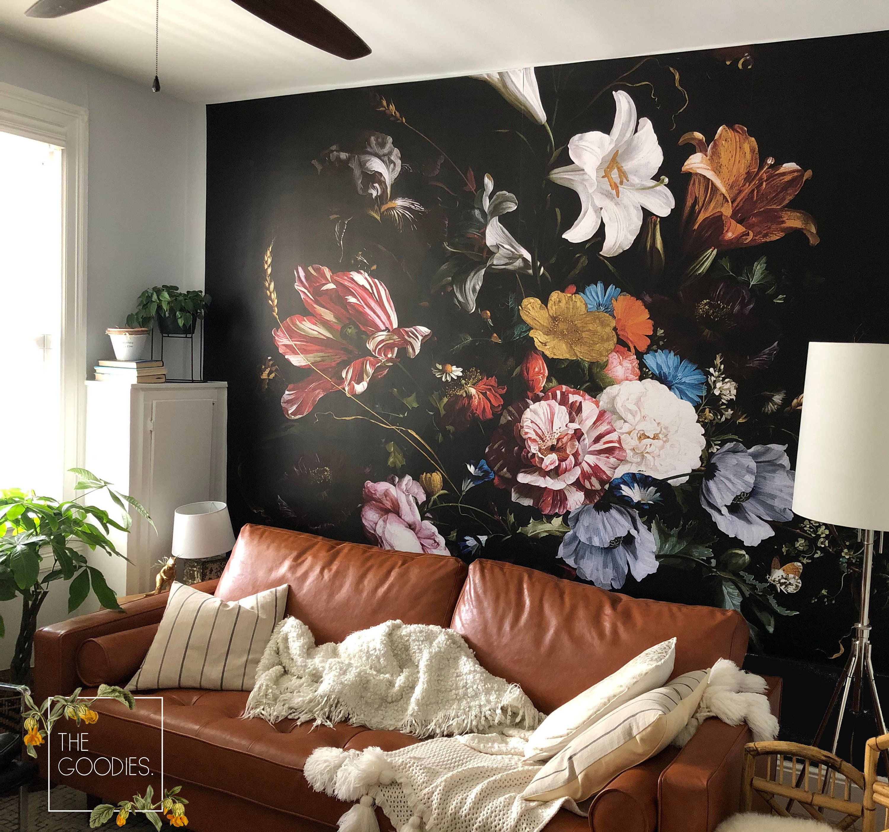 Buy Colorful Floral Removable Wallpaper Dutch Flowers Oil Online in India - Etsy Buy Colorful Floral Removable Wallpaper Dutch Flowers Oil Online in India - Etsy