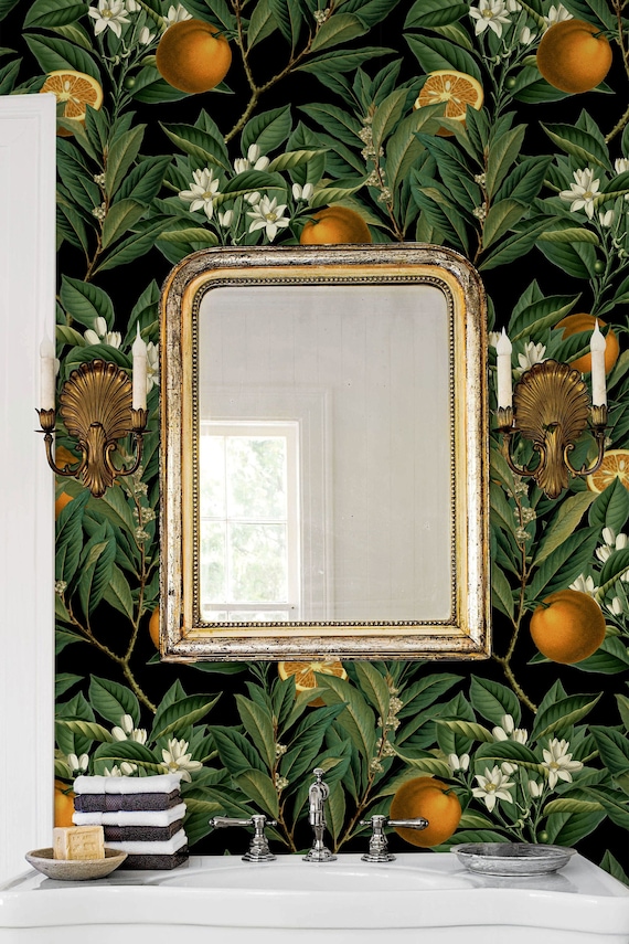 Dark Orange Tree Wallpaper Oranges Fruit Wallpaper Orange - Etsy Dark Orange Tree Wallpaper Oranges Fruit Wallpaper Orange - Etsy