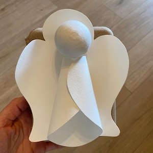 Biodegradable Angel Urn for Ashes – Water Burial Urn, Eco-Friendly Cremation Urn, Memorial Urn for Adult, Child or Infant