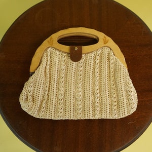 Vintage crocheted bag