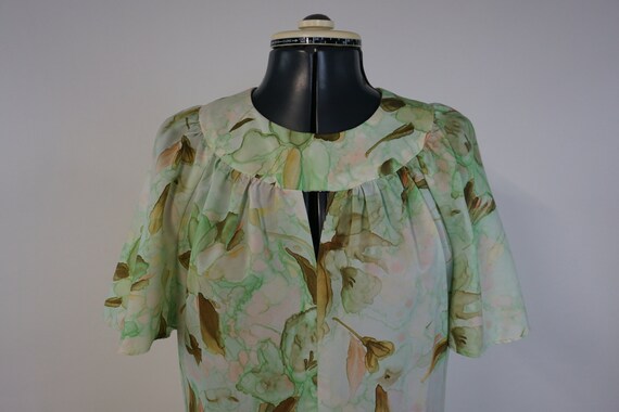 Vintage 1970's Floral Gown - image 2