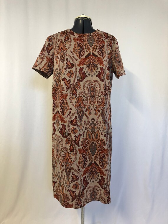 1960’s Paisley Shift Dress