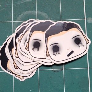 Deadstream II Motionless In White Vinyl Sticker Pack - 3 Chris Motionless Funko Pop Design MIW