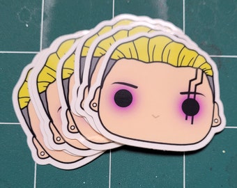 Cyberhex Motionless In White Vinyl Sticker Pack - 3 Chris Motionless Funko Pop Design MIW