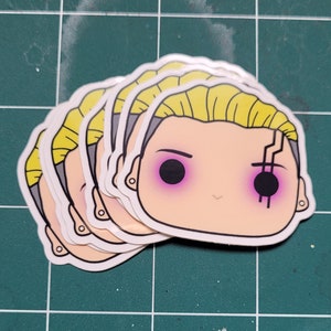 Cyberhex Motionless In White Vinyl Sticker Pack - 3 Chris Motionless Funko Pop Design MIW