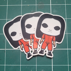Joey Jordison Slipknot Vinyl Sticker Pack - 3 Joey Jordison Funko Pop Design Selbstbetitelte Ära Slipknot Aufkleber