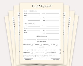 Landlord&#39;s bundle form, Real Estate Forms, Lease Forms, Property Management, Landlord Lease