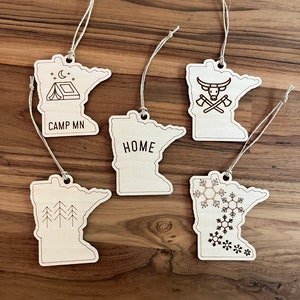 Minnesota Gifts | MN Home Ornament | Housewarming Gift