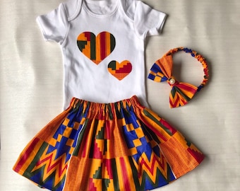 baby girl ankara gown