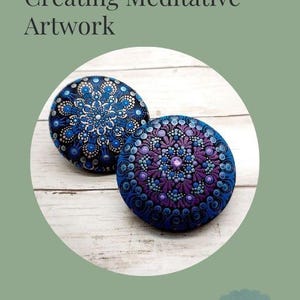 Dot Art Mandala Guide for Beginners – Meditative Art Tutorial (PDF eBook)