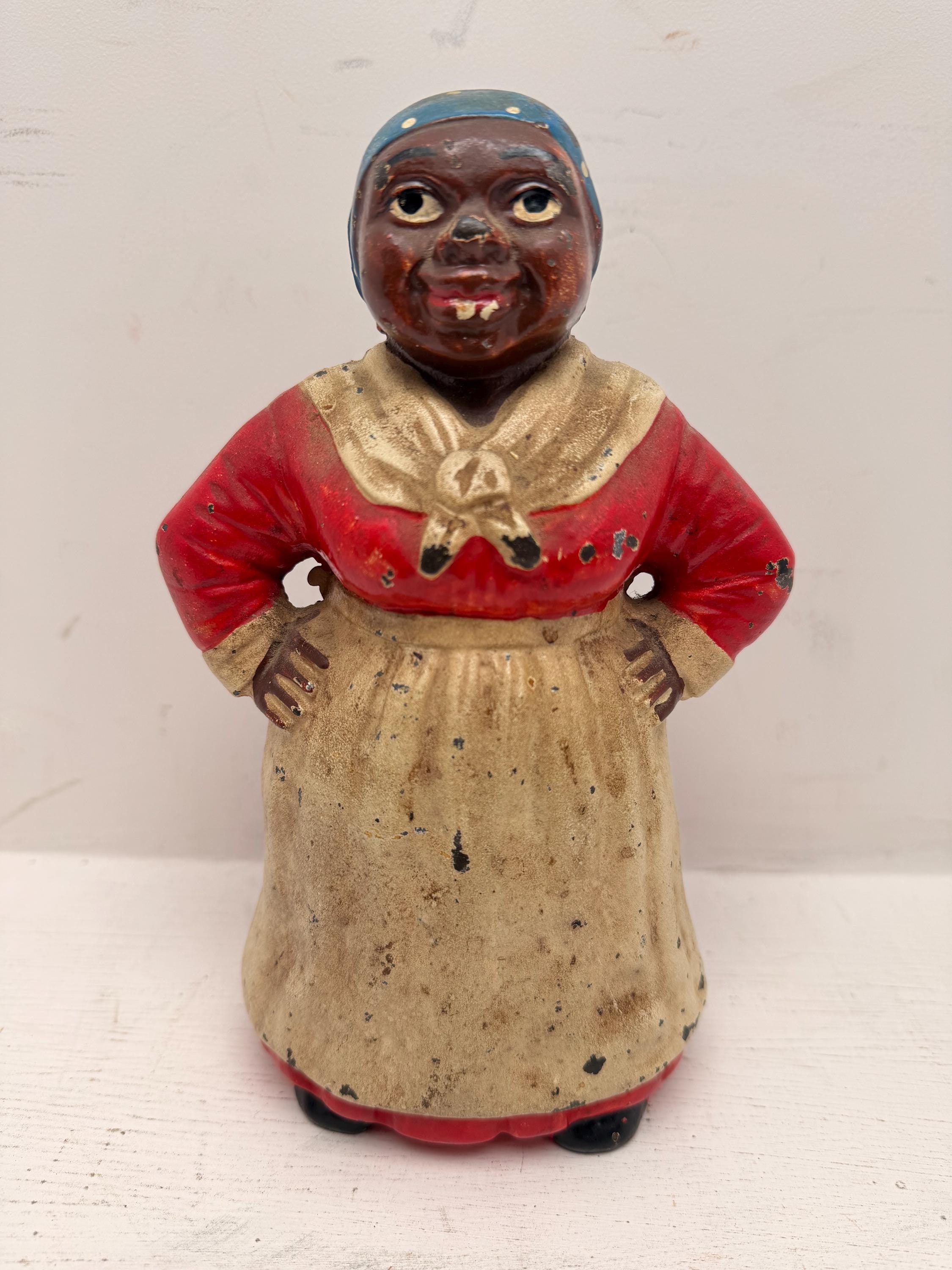 Cast Iron Banks Aunt Jamima - Etsy
