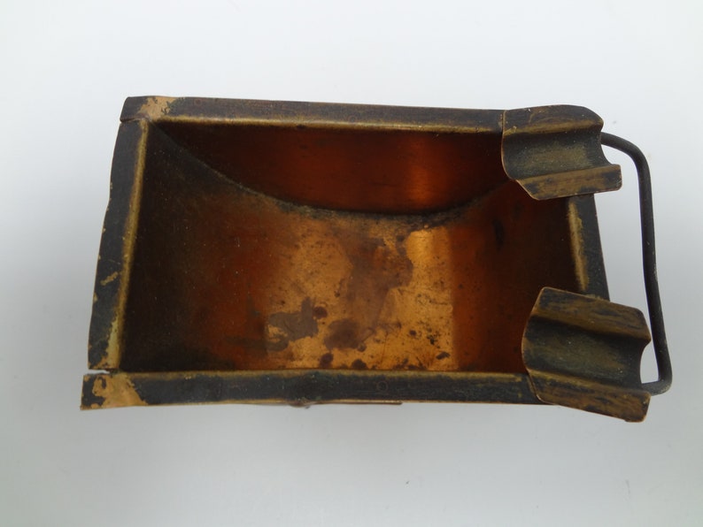 Vintage Copper Wheelbarrow Ashtray