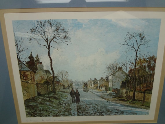 Camille Pissarro - La Route De Louveciennes - Etsy Canada
