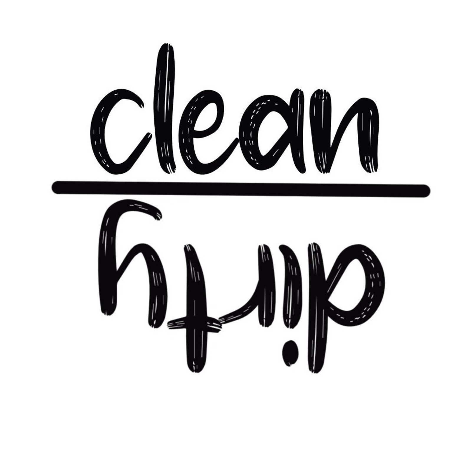 Clean / Dirty SVG Dishwasher Bundle Etsy UK