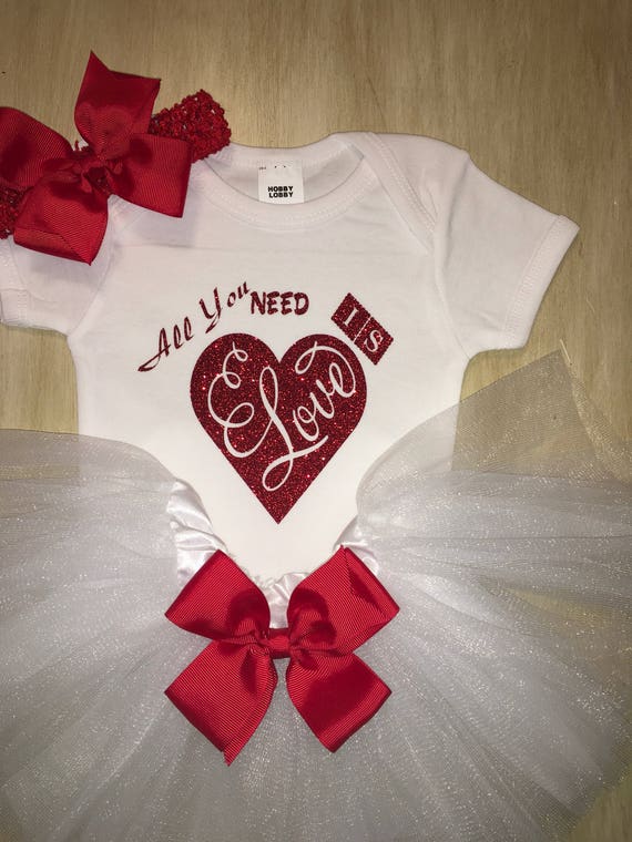 infant girl valentine outfit