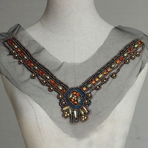 Beaded neck designs deals