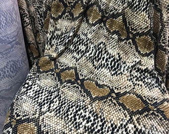 Snake Skin Fabric - Etsy