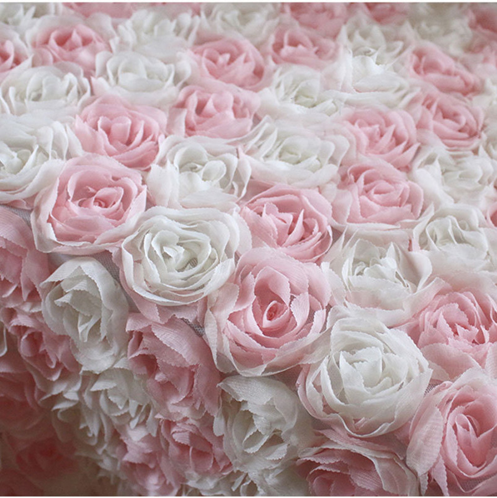 Embossed Rose Lace Fabric by Yard 3D Flower Fabric Lace for Etsy