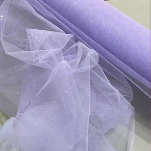 Sparkling Lace Mesh  Fabric Star Shine Lace for Prom Dress Cotumes  59 inches Width