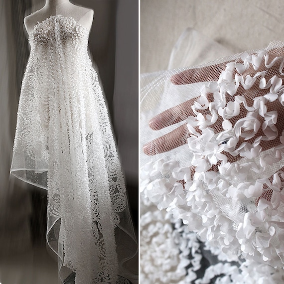 embossed lace fabric
