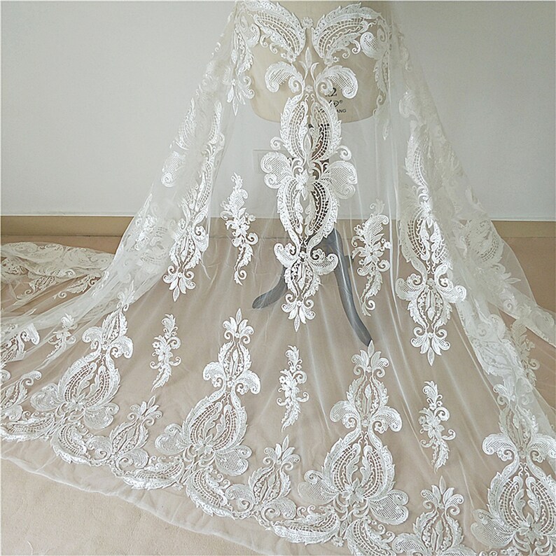 vintage bridal lace fabric