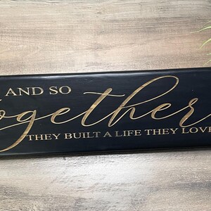 Laser Engraved Family Wood Sign: Rustic Farmhouse Wall Decor