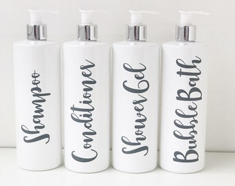 Shampoo Bottles Etsy