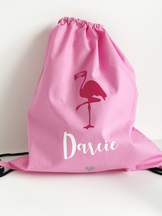 GYM SCHOOL DRAWSTRING COTTON BAG NEW PERSONALISED HARRY POTTER NAMED PE SWIM