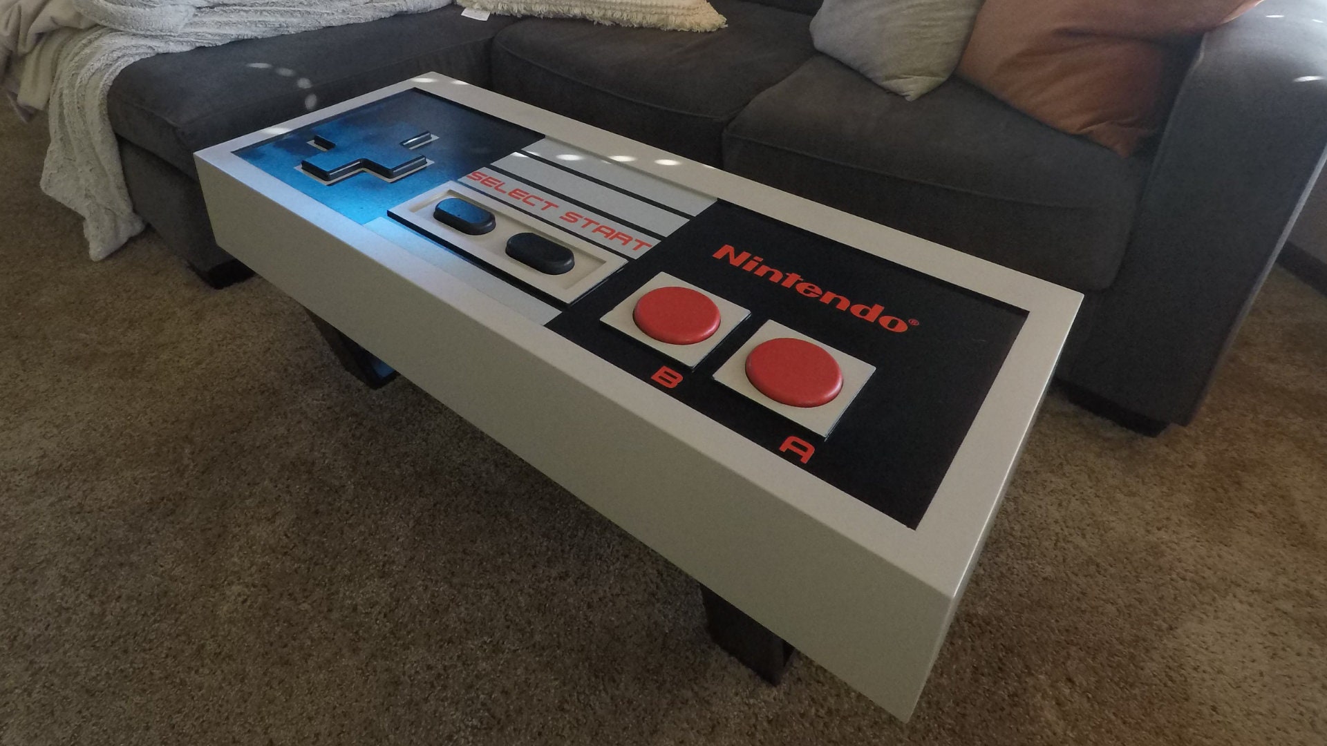 Giant NES Controller Template -