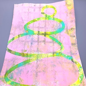 Hand Drawn Hashmarks Stencil & Mask in One - Mixed Media, Mark Making ...