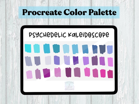 Psychedelic 2024 color palette