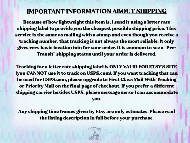 Important information about this item. See the listing description for more details.