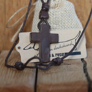 Stein einzigartig Religion Kreuz Halskettenanhänger