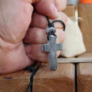 Stone unique religion Cross necklace pendant