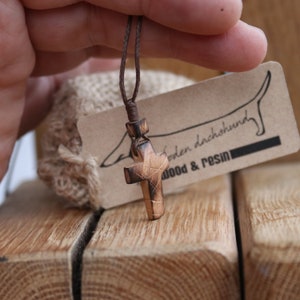 Wood Cross Pendant Unique Handmade Jewelry Gift For Him Gift For Her Unisex Religious Wood Cross Christian Pendant Wooden Cross Necklace