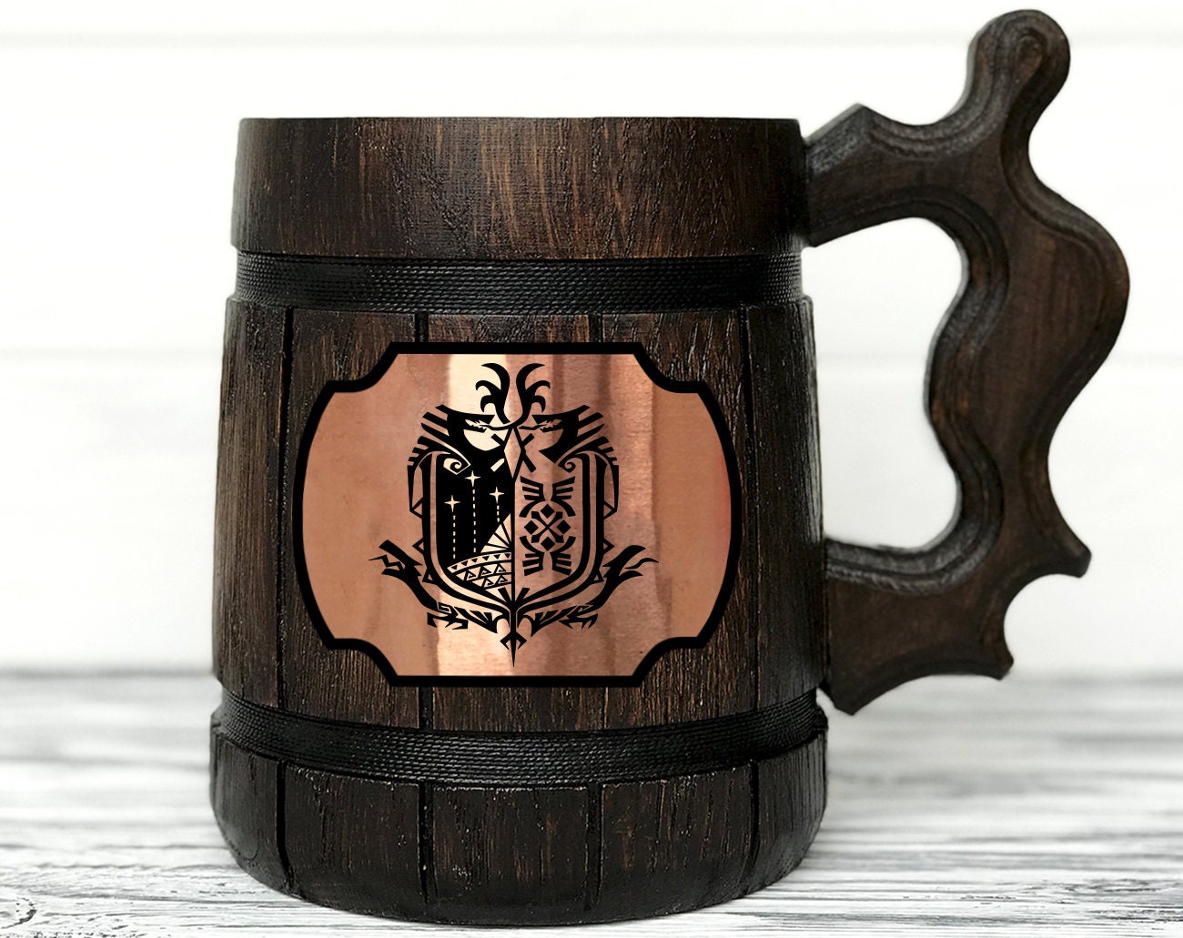 Monster Hunter World Mug. MHW Beer Mug. Custom Beer Steins. Etsy