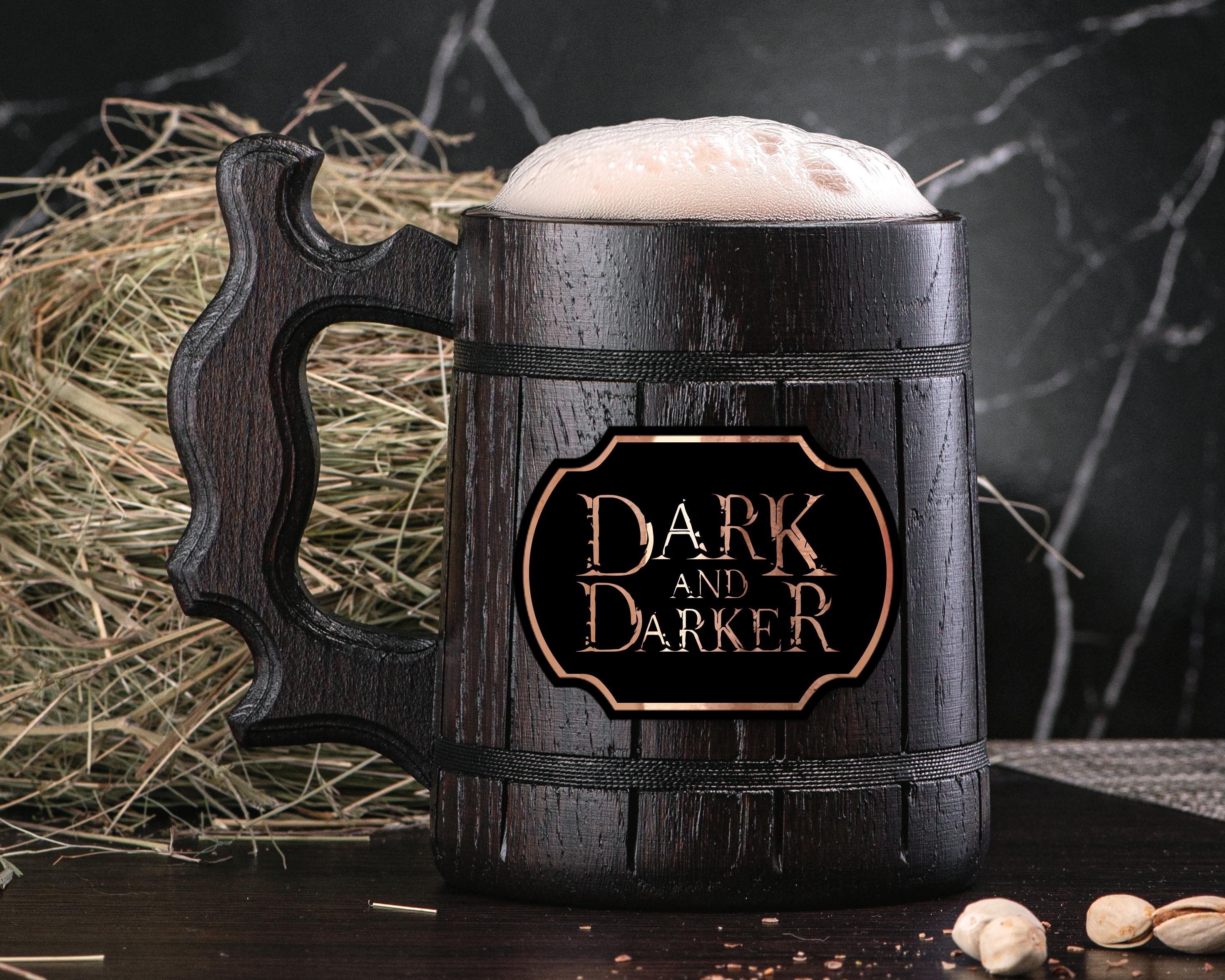 Dark and Darker Personalized Mug. Dungeon Mug Custom Beer Steins