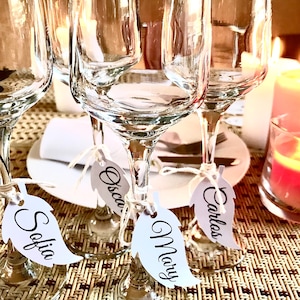 Name Tags, Wedding Name Tags, Calligraphy Name Tags, Editable Name Tags, Place Cards, Gift Tags, Wedding Favor Tags,Wedding Place cards