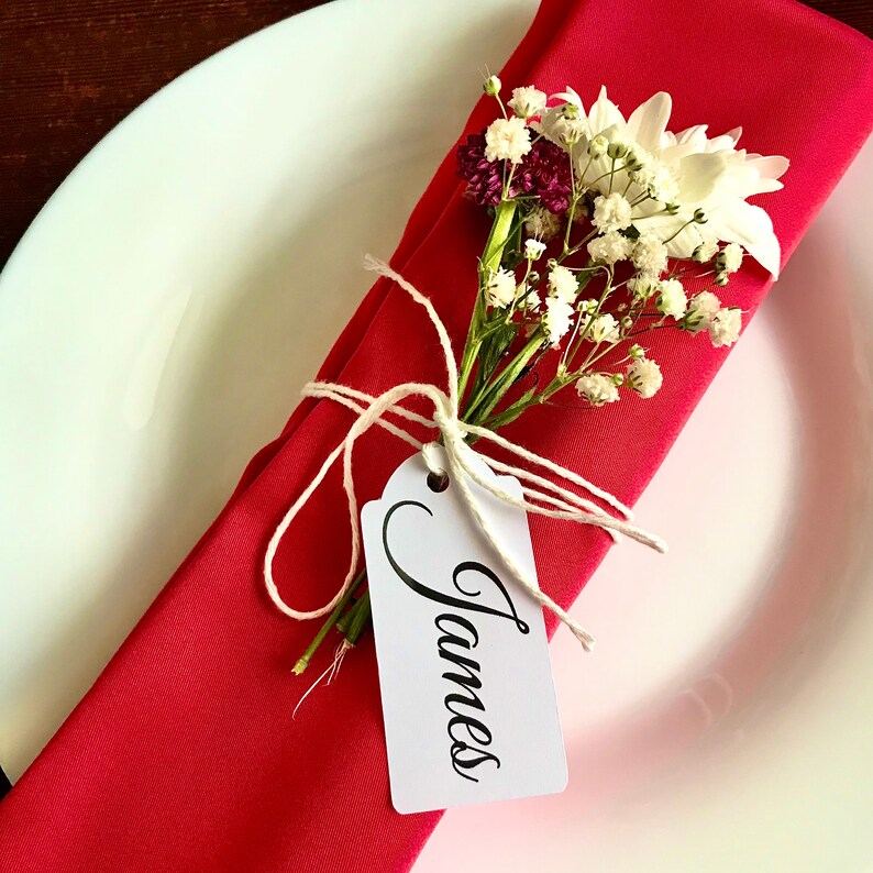 Name Tags, Wedding Name Tags, Calligraphy Name Tags, Editable Name Tags, Place Cards, Gift Tags