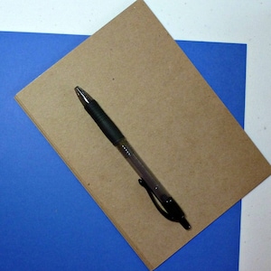 25 cartes kraft agglomérées 5 x 7 cartes postales cartes de mariage faire-parts réservez la date cartes de bricolage cartes plates cartes vierges cartes A7 robustes