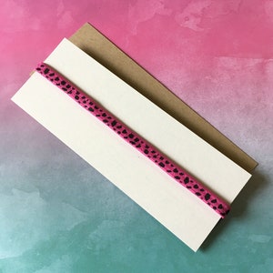 Cartões de faixa de cabeça (48) - selecione seu tamanho, papelão kraft/branco, o vendedor do Etsy fornece cartões para exposição de produtos. papelão resistente para embalagem de varejo