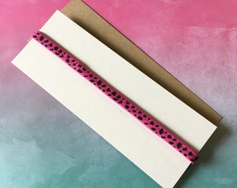 Headband Cards (48) - select your size, kraft/white chipboard, Etsy seller supplies product display cards. sturdy retail packaging cardboard